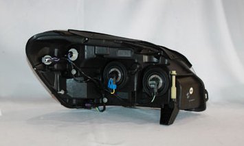 Left TYC Headlight Assembly Compatible with 2006-2008 Buick Lucerne