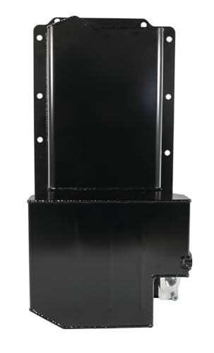 Moroso Steel Wet Sump Oil Pan 20148, Fits GM LS Engines, Road Race Baffle, Remote Oil Filter