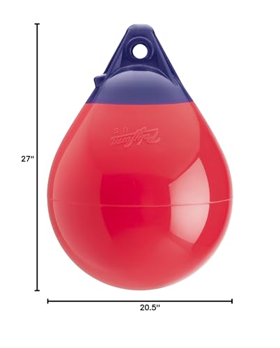 A-4 Polyform Buoy Red 20.5 x 27 in.