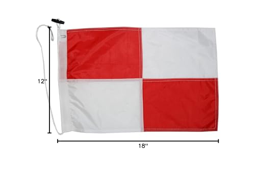 Code U Flag Taylor Made Products, 12 x 18-Inch