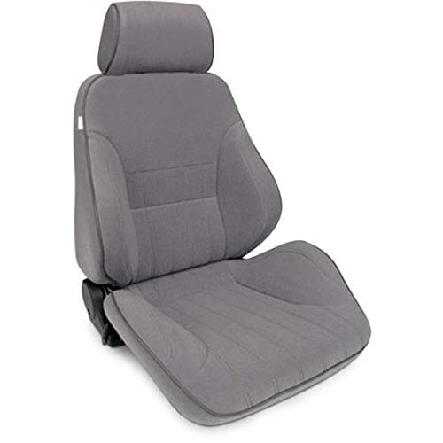 Gray Velour ProCar by Scat 80-1000-62RS Racing Rally Smooth Back Recliner Right Seat