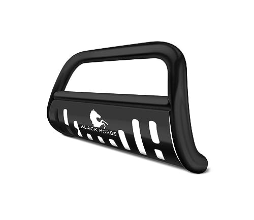 Black Bull Bar CBB-TYB4901SP with Black Skid Plate