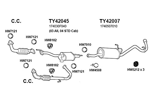 HW8182 Ansa - Exhaust Hanger