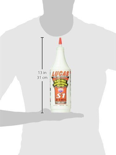 S1 Synthetic Racing Supension Fluid 2.5 wt/12x1/Quart