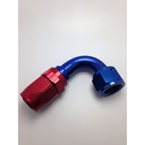 -12AN Nut x -10AN Hose Fragola Reducing Hose End 120 Degree