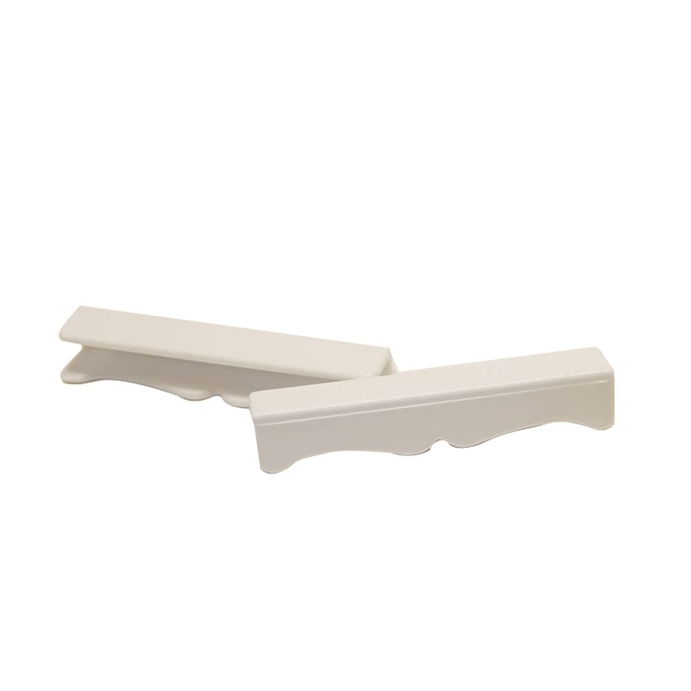 Camco Screen Door Handles RV | Access Easy in and Out of RV | Pack of 2 | White (45551)