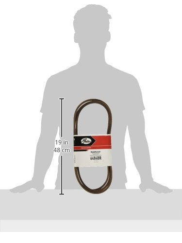 6484BR Gates V-Belt, black