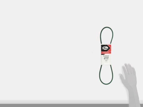 PoweRated Gates 6737 V-Belt Medium Horse-Power FHP, Black