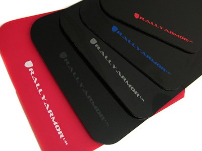 Rally Armor Subaru BRZ 13+ / Scion FR-S 13+ UR Black Mud Flap w/ Blue Logo