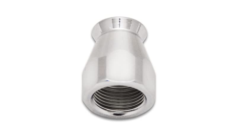 28960S Vibrant Power Fitting, Hose End Socket, PTFE, Replacement, 10AN, Aluminum, Chrome, for Vibrant Performance 28000 series and 29000 series Hose Ends for PTFE Line Flex Hose, each