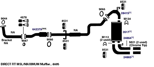 U Clamp AP Exhaust - M112