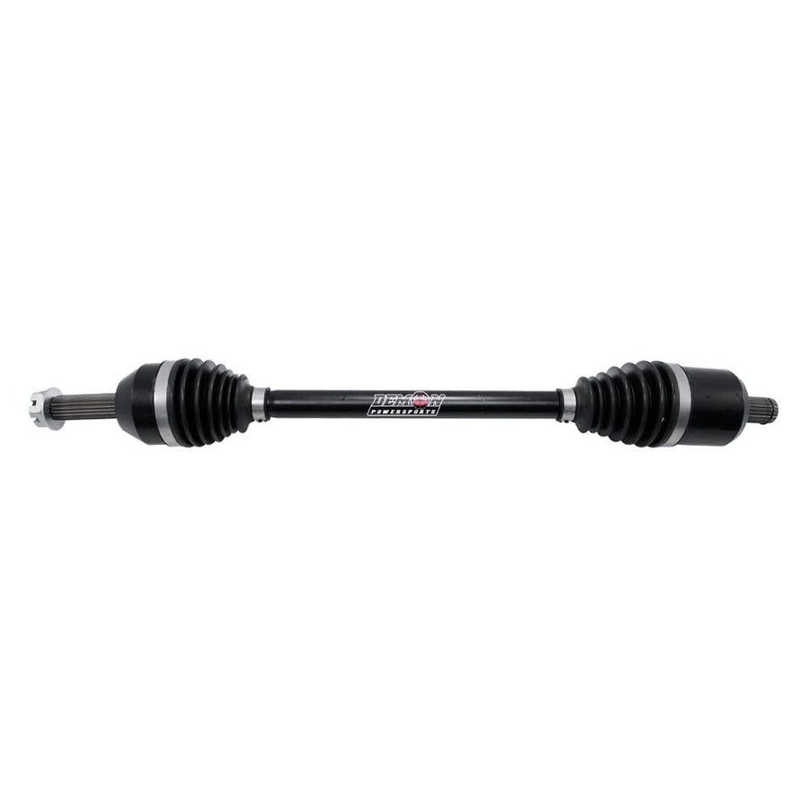 Rear Right Demon Powersports Heavy Duty Axle for (2008-13) Yamaha Rhino 700, Made Up of 4340 Chromoly Steel, In Dual Heat Treated High Strength, Gives Wider Angles OEM: 5B4-F53B0-00-00
