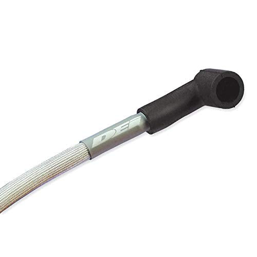 Design Engineering Protect-A-Wire 010601B50 Silver 5/16" (8mm) x 50ft Sleeving to Cover and Protect Spark Plug Wires