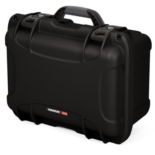 Waterproof Nanuk 918 Hard Case with Custom Foam Insert for 6 Lenses - Black