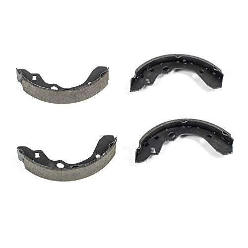 Power Stop Autospecialty B659 Brake Shoe For Ford Escort 1991-1996, Mazda 323 1992-1994, Mazda MX-3 1992-1995, Mazda Protege 1992-1998, Mercury Tracer 1991-1996 [Model Specific]