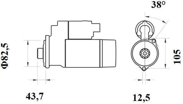 MS140 Mahle Starter