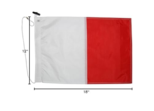 Code H Flag Taylor Made Products, 12 x 18-Inch