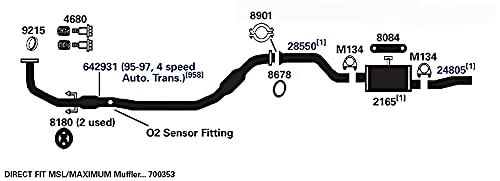 Bracket AP Exhaust 8084