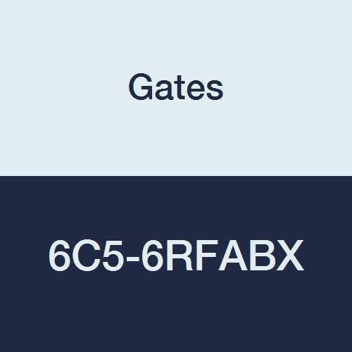 6C5-6RFABX Gates Field Attachable for C5C, C5D and C5M Hose, Female Air Brake Swivel, Steel, 5/16" ID