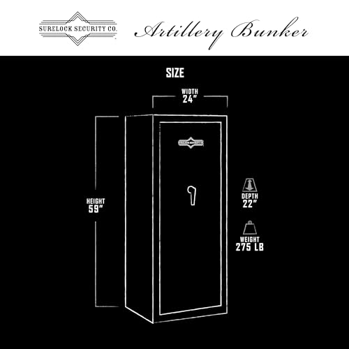 Artillery Surelock Bunker-Black (SLS-AB18)