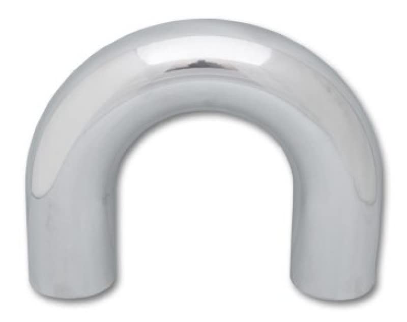2871 Vibrant Performance Tubing, 180 degree elbow, Aluminum, Polished, 4.00 in. Outside Diameter, 5.95 in. Centerline Radius, 4.00 in. Leg Length, each