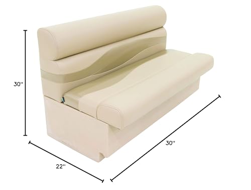 30" Taylor Made Products Pontoon Boat Bench Seat with Storage