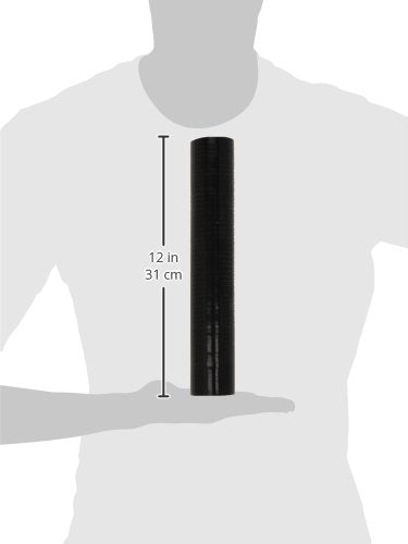 HPS Silicone HTST-175-BLK High Temperature 4-ply Reinforced Tube Coupler Hose, 80 PSI Maximum Pressure, 12" Length, 1-3/4" ID, Black