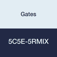 5C5E-5RMIX Gates Field Attachable for C5E Hose, Male SAE 45 Flare Inverted Swivel, Steel, 1/4" ID