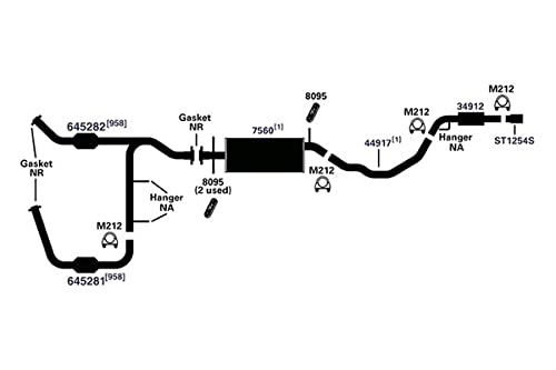 Exhaust Pipe AP Exhaust 44917