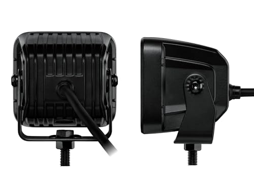 HELLA LED-Spotlight 1FA 358 176-821 - Black Magic Cube Kit 3.2" - 12/24V - mounting - Long-Range Illumination - Cable: 500mm - Plug: Deutsch Plug - Kit - Quantity: 2
