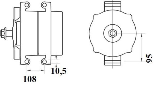 Alternator Mahle - MG148