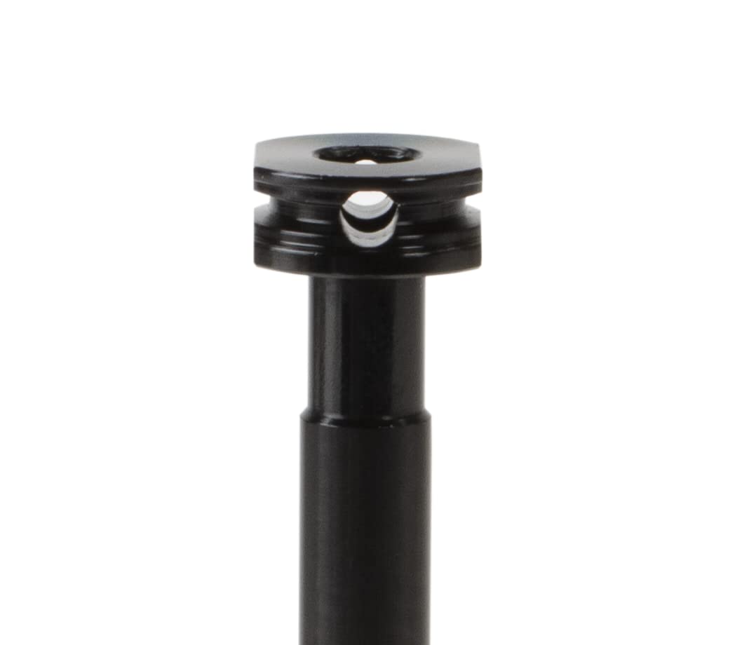 VIAIR 50mm TLC Billet Aluminum Presta Valve for Tubeless Bike Tires, MTB, Gravel, Road bikes – Black