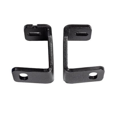 XE Hood Hinge Cube Light Mount Go Rhino | Mild Steel, Textured Black | 732270T | Fits 2015-2019 Ford F-150