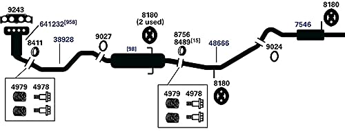 Catalytic Converter Gasket AP Exhaust Products 9243