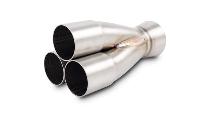 Vibrant Performance - 3-1 Merge Collector, 1.75 in. Inlet I.D.; Merge O.D. - 2.00 in.; Outlet O.D. - 2.50 in. - 10334
