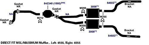 Exhaust AP Products Muffler 3008