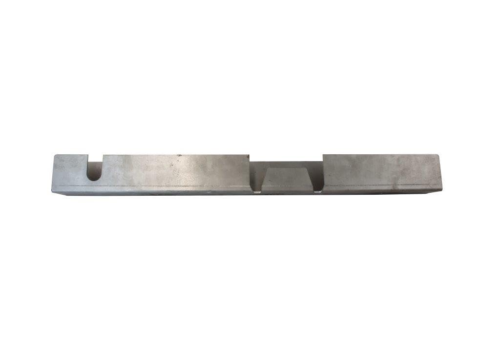 YJ Center Frame Skid Plate Mount - Left Side Rust Buster