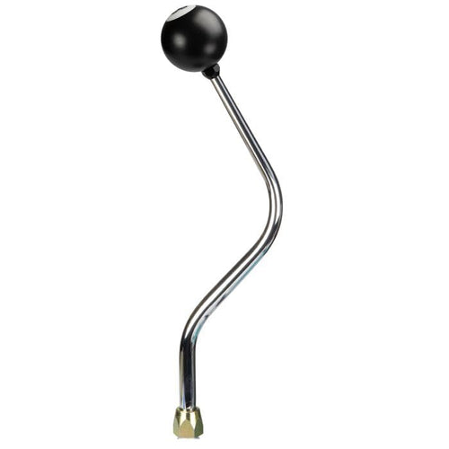 ES Shifter Lokar Performance Products Ford 6R80 Chrome 16" Bench Bend Lever 8-Ball Knob