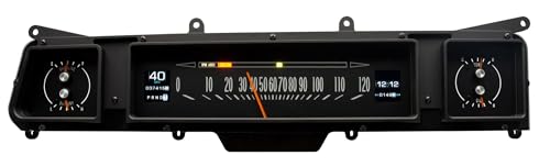 Dakota Digital RTX Gauge Instrument System RTX-66C-IMP-X Compatible with Chevy 1966 Caprice/Impala