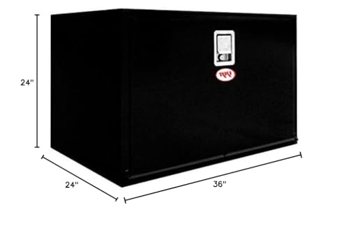 H362424 RKI 36 x 24 x 24 in. Steel Underbody, Black