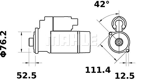 MS383 Mahle Starter