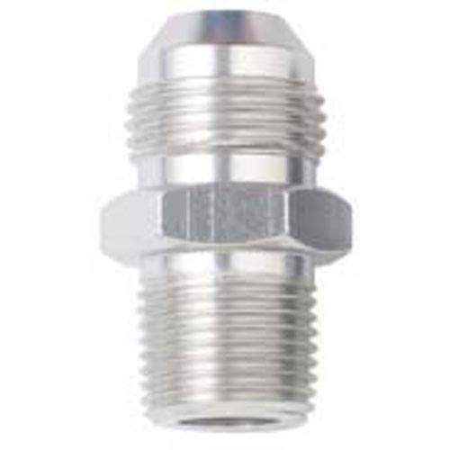 Chrome -6AN x 3/8 NPT Straight Adapter Fragola