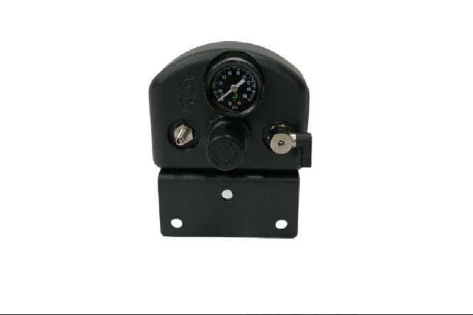 4 Tire Inflation System UDA 211-1005 - Trailer up to 40' With Box, Fittings, Hoses & Storage Bag - Black