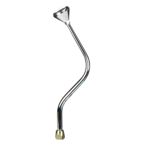 ES Shifter Lokar Performance Products GM 4L60E Chrome 16" Bench Bend Lever Mushroom Polished Knob