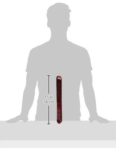 15" Mini Tailgate Bar Recon 26418RD fits Ford & Chevy/GMC Turbo Diesel & Heavy Duty Trucks - Red Lens