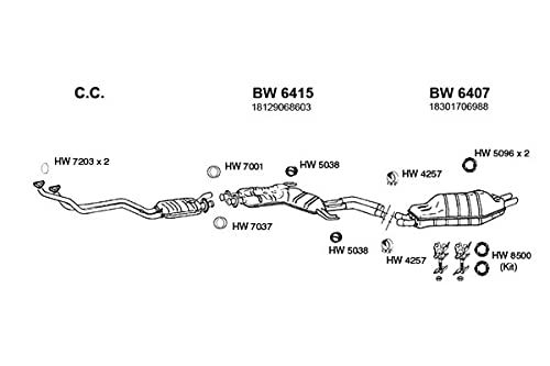 HW5096 Ansa - Exhaust Hanger