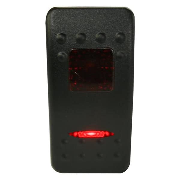 Rocker Switch Bulldog Winch 20256- On/Off 5 Pin Red