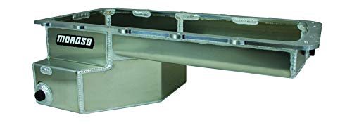 Moroso Aluminum Swap Oil Pan 20577, Fits Ford 5.0 Coyote Engine in 79-04 and newer Mustang, Drag Race