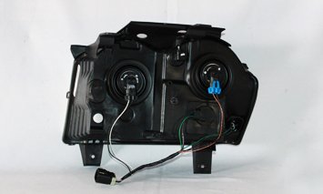 Right Headlight Assembly TYC Compatible with 2005-2007 Jeep Grand Cherokee