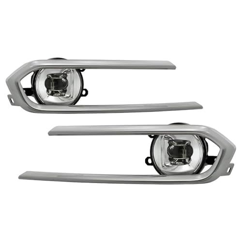 Toyota Sienna 2021-2023 LE XLE Models only Spyder (Do Not Fit XSE Models) OEM Full LED Fog Lights w/Switch - (Bulb Size - 5W LED)
